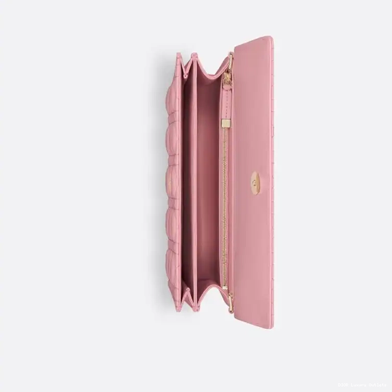 Cheap Bag Cannage Lambskin Dior Top Pink Small Miss Handle 0506 Luxury